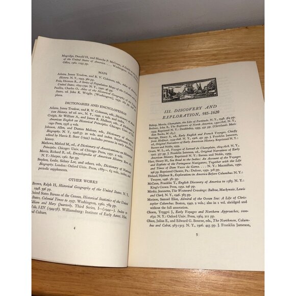 Books About Early America Selection For Non-Professional Readers 1965 Paperback - Picture 7 of 8